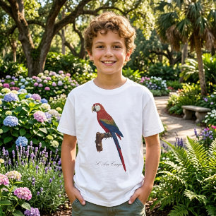 Röd ara eller Blå-gul ara är inte samma sak, men R T Shirt