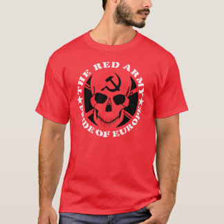 Röd armé - pride av den Europa T-tröja T-shirt