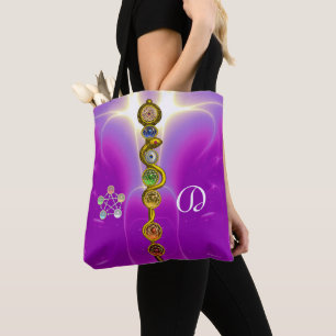 ROD ASCLEPIUS 7 CHAKRAS,YOGA ANDLIG ENERGY Rosa Tygkasse