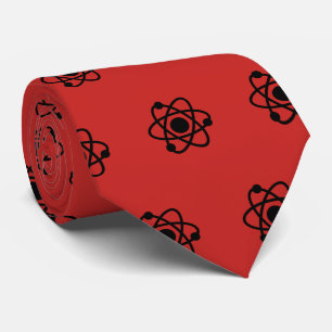 Röd AtomTie Slips