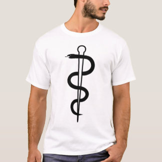 Rod av Asclepius Tee Shirt