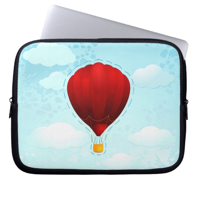 Röd ballong, Laptop sleeve (Framsidan)