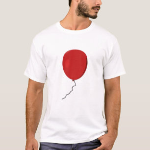 röd ballong t shirt