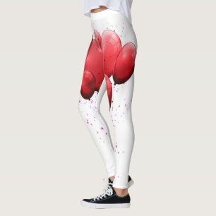 Röd-ballong Zazzle_Growshop Leggings