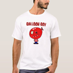 Röd ballongpojke tröja