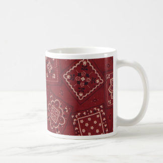 Röd Bandana Kaffemugg