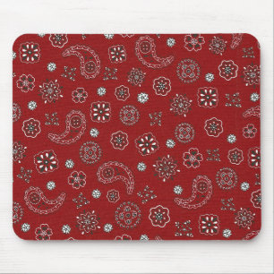 Röd Bandana Mousepad Musmatta