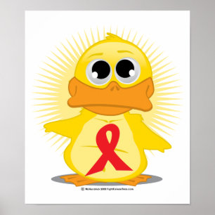 Röd bandanka poster
