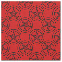 röd baphomet pentagram halloween