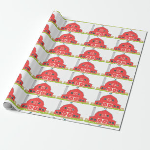 Röd barn presentpapper