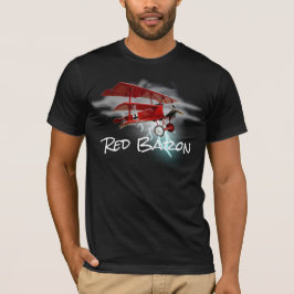 Röd barons Fokker triplane Tee