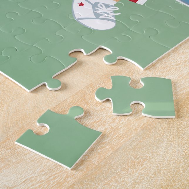 Röd basketbollerska pussel (Sidan)