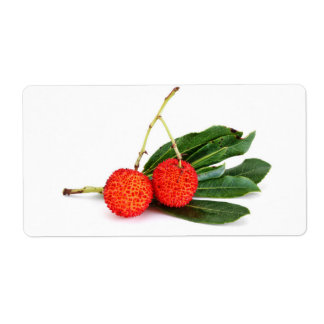 röd bayberry fraktsedel