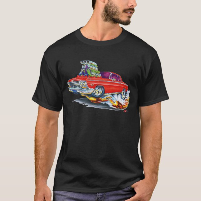 Röd bil 1962-63 för Impala Tee Shirt (Framsida)