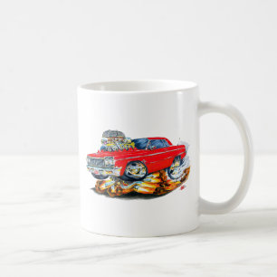 Röd bil 1964 för Impala Kaffemugg