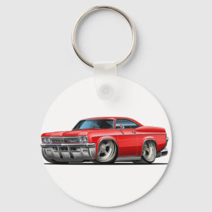 Röd bil 1965-66 för Impala Nyckelring