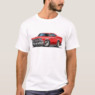 Röd bil 1965-66 för Impala Tee