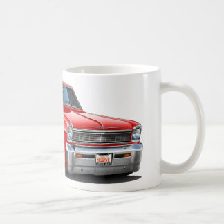 Röd bil 1966-67 för Nova Kaffemugg