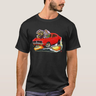 Röd bil 1968-70 för uppladdare t shirt