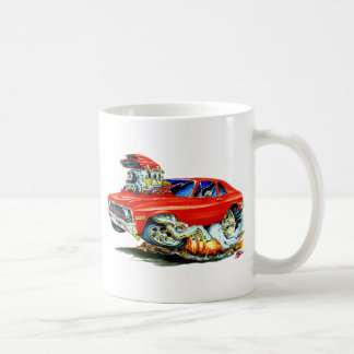 Röd bil 1971-74 för Nova Kaffemugg