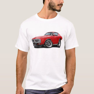 Röd bil 1973-74 för uppladdare t-shirt