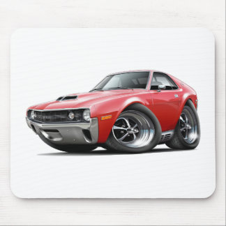 Röd bil för 1970 AMX Musmatta