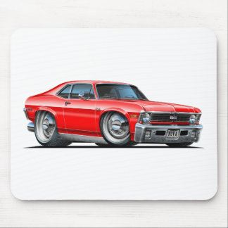 Röd bil för Chevy Nova Musmatta