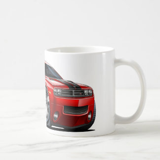 Röd bil för fintutmanare kaffemugg