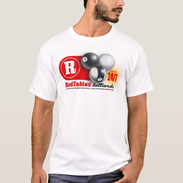 Röd biljard tröja (Framsida)