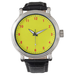 Röd/blå/Gult Armbandsur