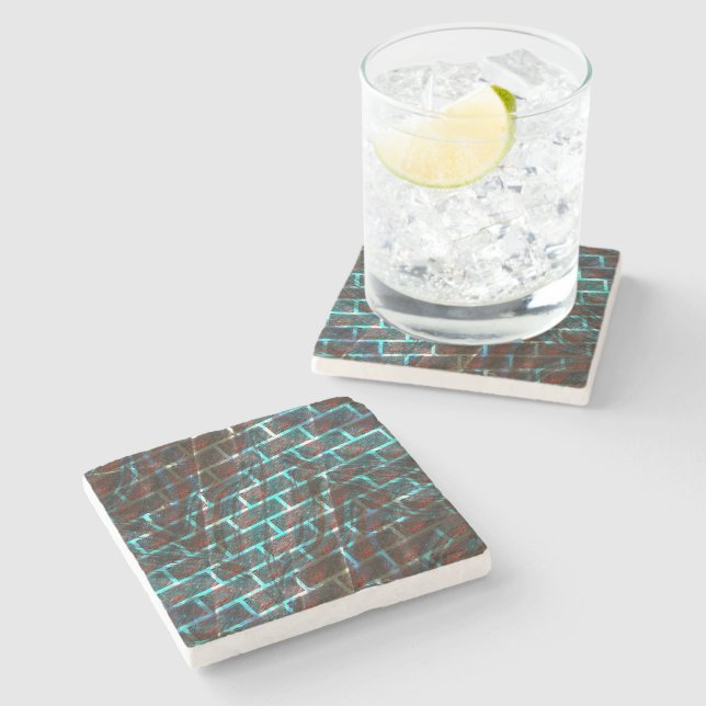 Röd blå nedfläckad, repor, stödraster eller tegele stenunderlägg (Sidan)