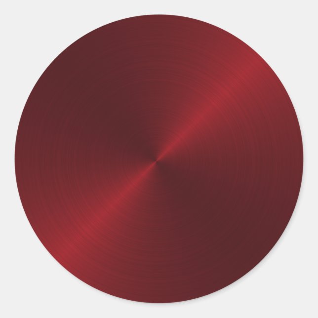 Röd bläckförsegling runt klistermärke (Framsida)