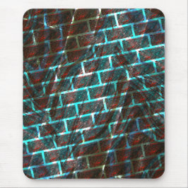 Röd blåfläckig, repor, rut- eller murbrukseffekt? musmatta