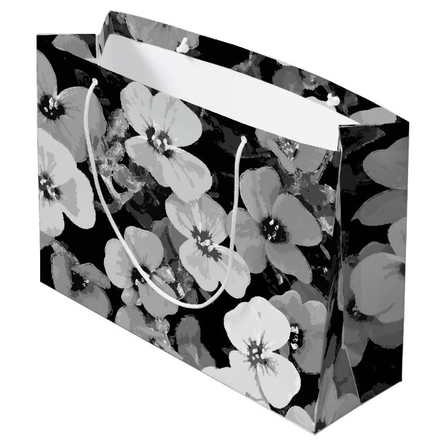 Röd blomma med vattenfärg 2 (Baksidan Vinklad)