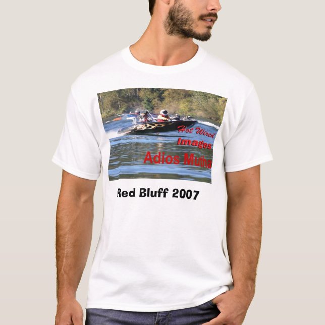 Röd bluff 2007 tee shirt (Framsida)