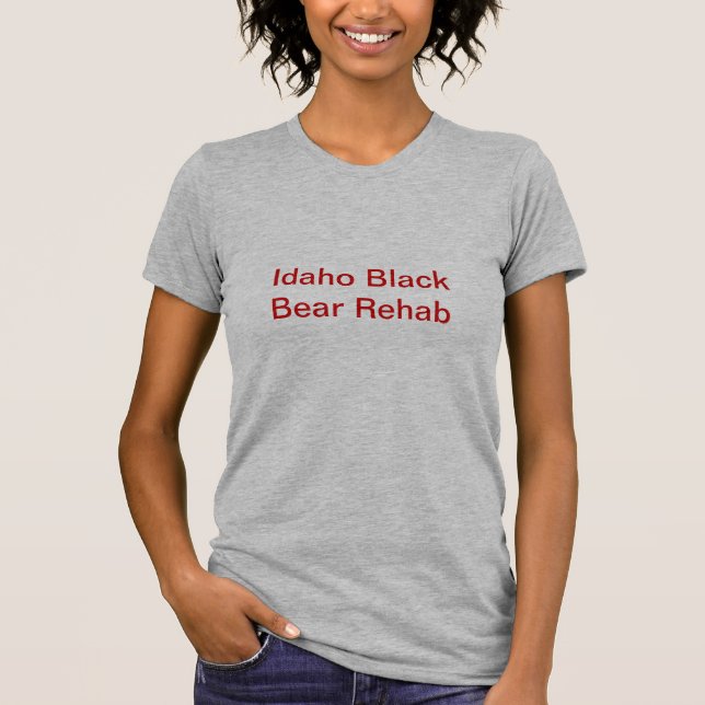 Röd brevT-tröja för IBBR T-shirt (Framsida)