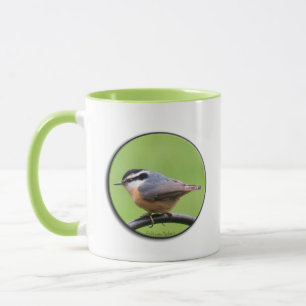 Röd-bröstad nuthatch mugg