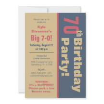 Röd, brun och Grått 70:e Födelsedagsfesten