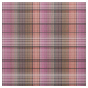 Röd brun tartan tyg