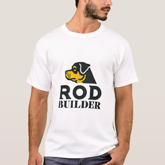 ROD BUILDER T SHIRT (Framsida)
