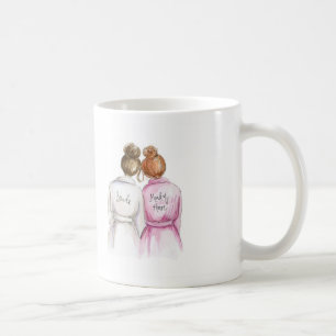 Röd bulle MOH för TOM tillbaka brud för Kaffemugg
