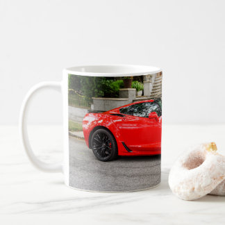 Röd C7 Chevrolet Corvette Kaffemugg