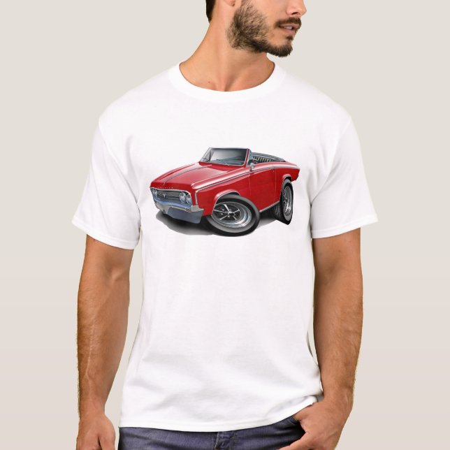 Röd cabriolet 1964-65 för Cutlass T-shirt (Framsida)