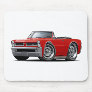 Röd cabriolet för 1965 GTO Musmatta