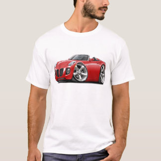 Röd cabriolet för Solstice Tee Shirt