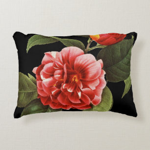 Röd Camellia, 1833 Prydnadskudde