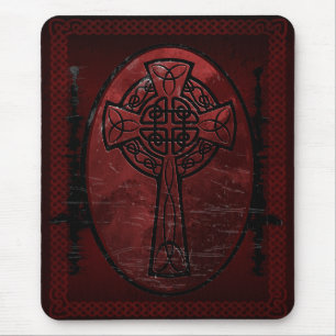 Röd Celtickor Musmatta