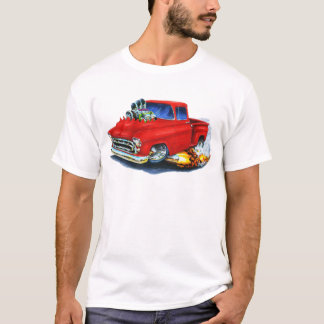 Röd Chevy uppsamling 1957 Tröja
