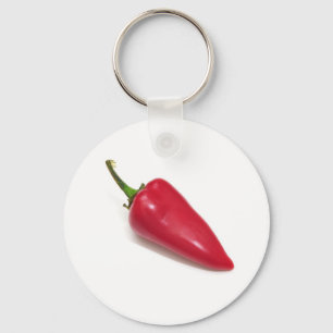 Röd Chili Nyckelring