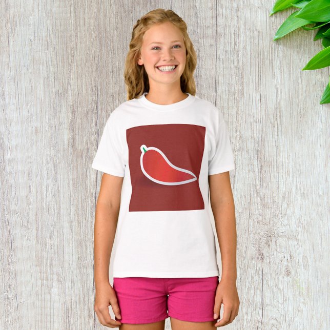 Röd chilipeppar t shirt (Skapare uppladdad)